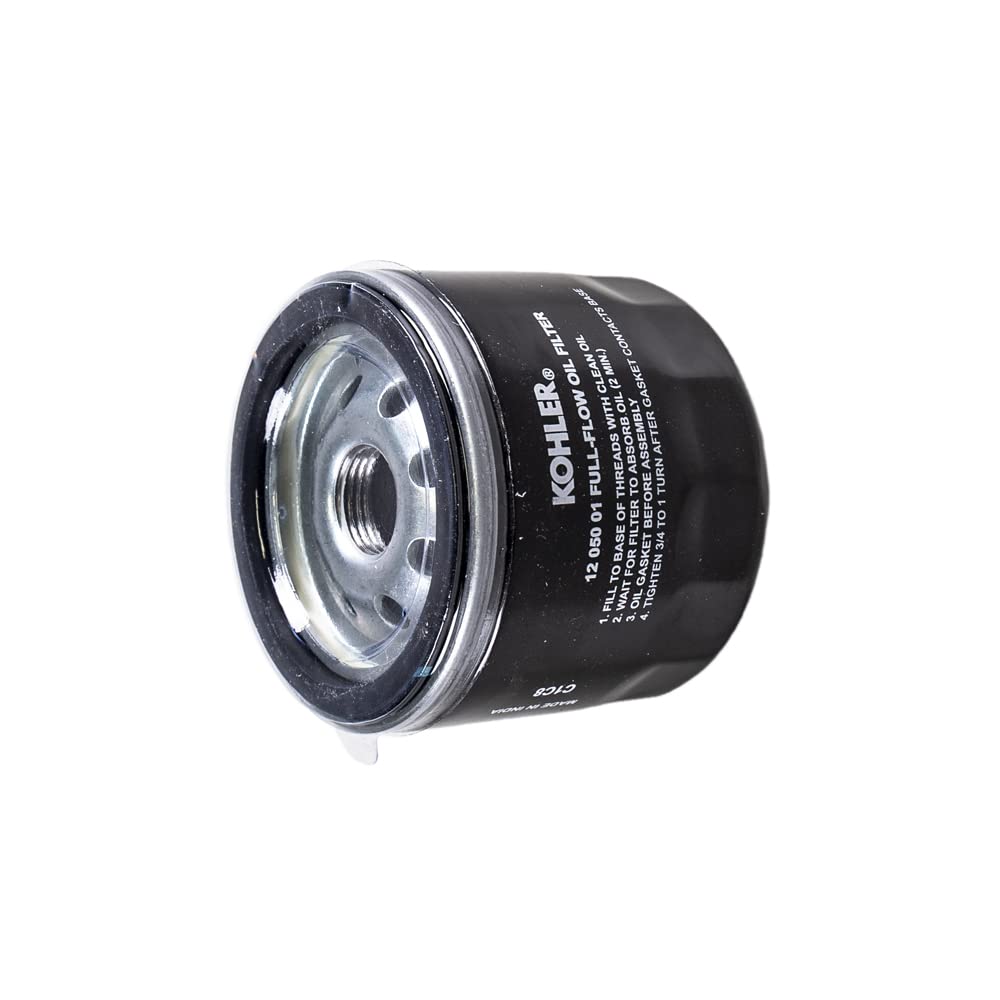 Kohler corte cercano del cartucho para ver media filtrante y proteger motor