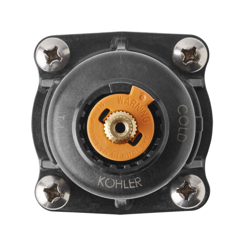 KOHLER cartucho en instalación profesional reduciendo tiempo de reparación