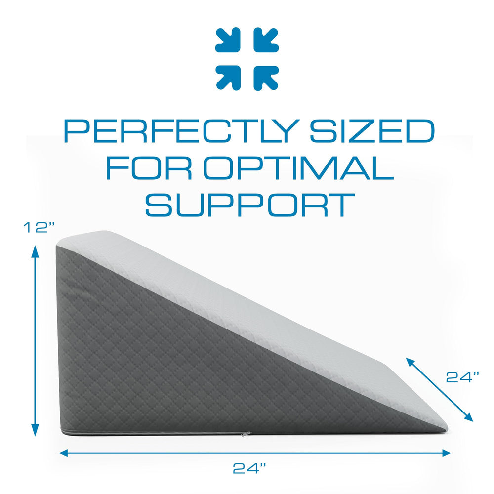 Kölbs wedge beside ruler to show scale and accurate 12-inch height