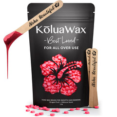 KoluaWax envase frontal Dragon Fruit mostrando cantidad y marca para depilación