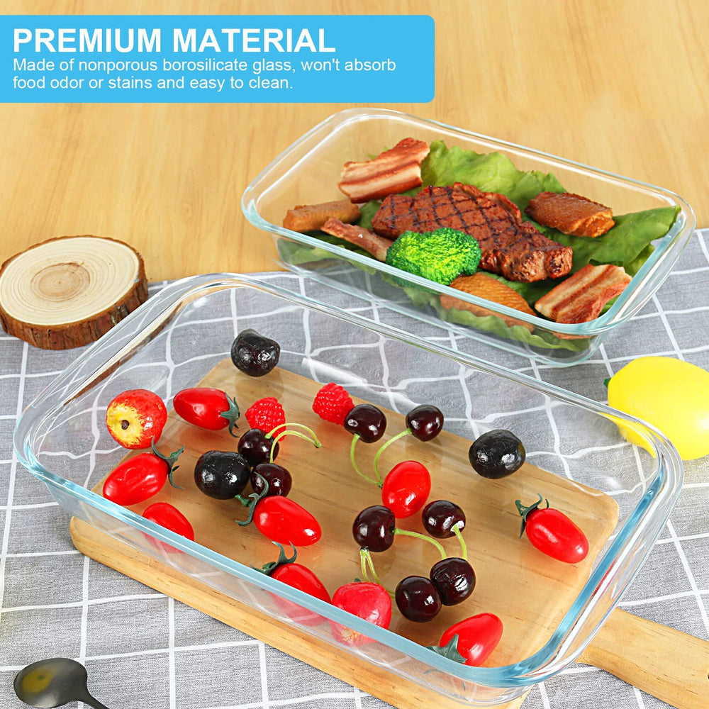 KOMUEE clear lid revealing leftovers for quick identification and fridge convenience