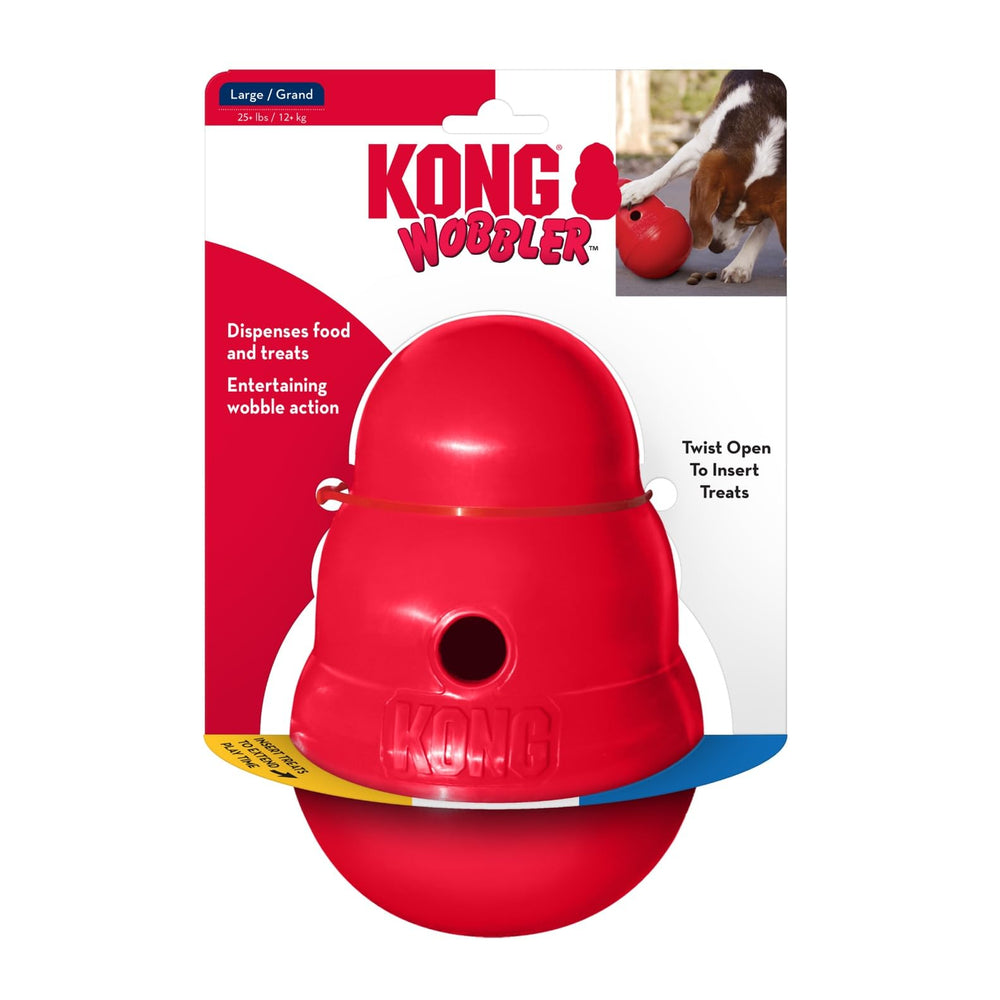 KONG Wobbler primer plano material resistente y seguro