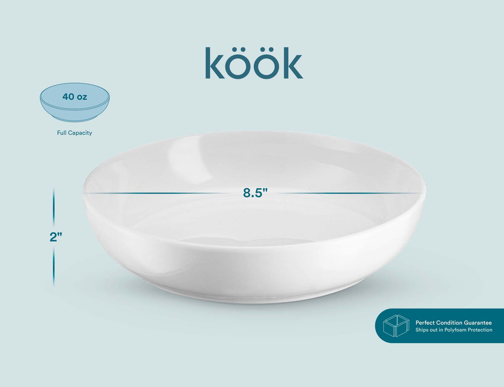 KooK bowl en mesa rústica para inspirar uso en cenas y reuniones