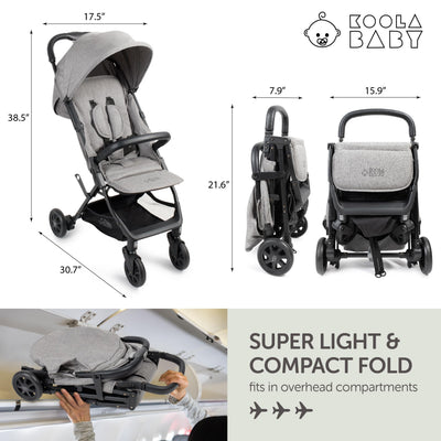 KOOLABABY capota extendida que protege del sol al bebé
