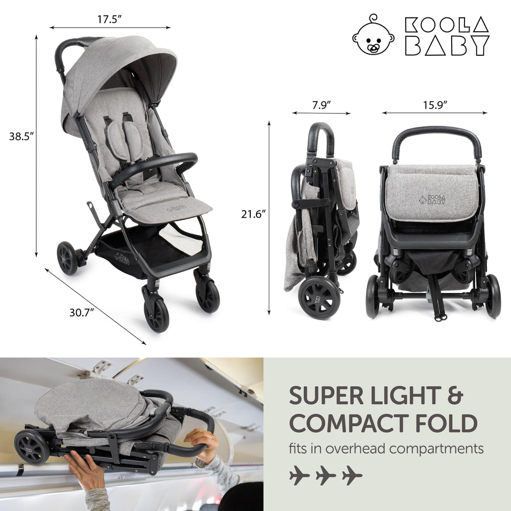 KOOLABABY capota extendida que protege del sol al bebé