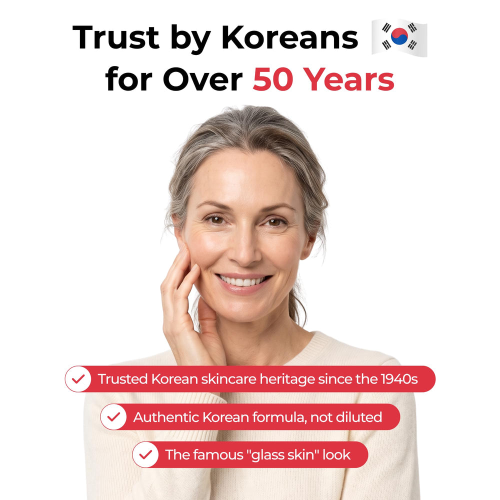 Koriderm producto en rutina facial estilo minimal mostrando acabado luminoso