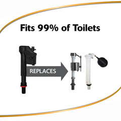 Korky comparación de tamaño para verificar compatibilidad universal