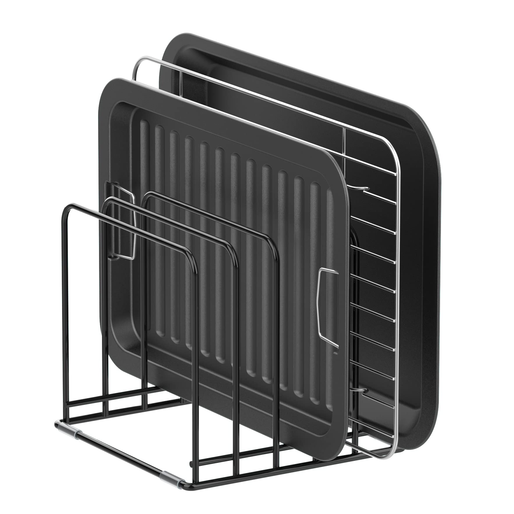KORRTFID soporte frontal mostrando orden y ahorro de espacio