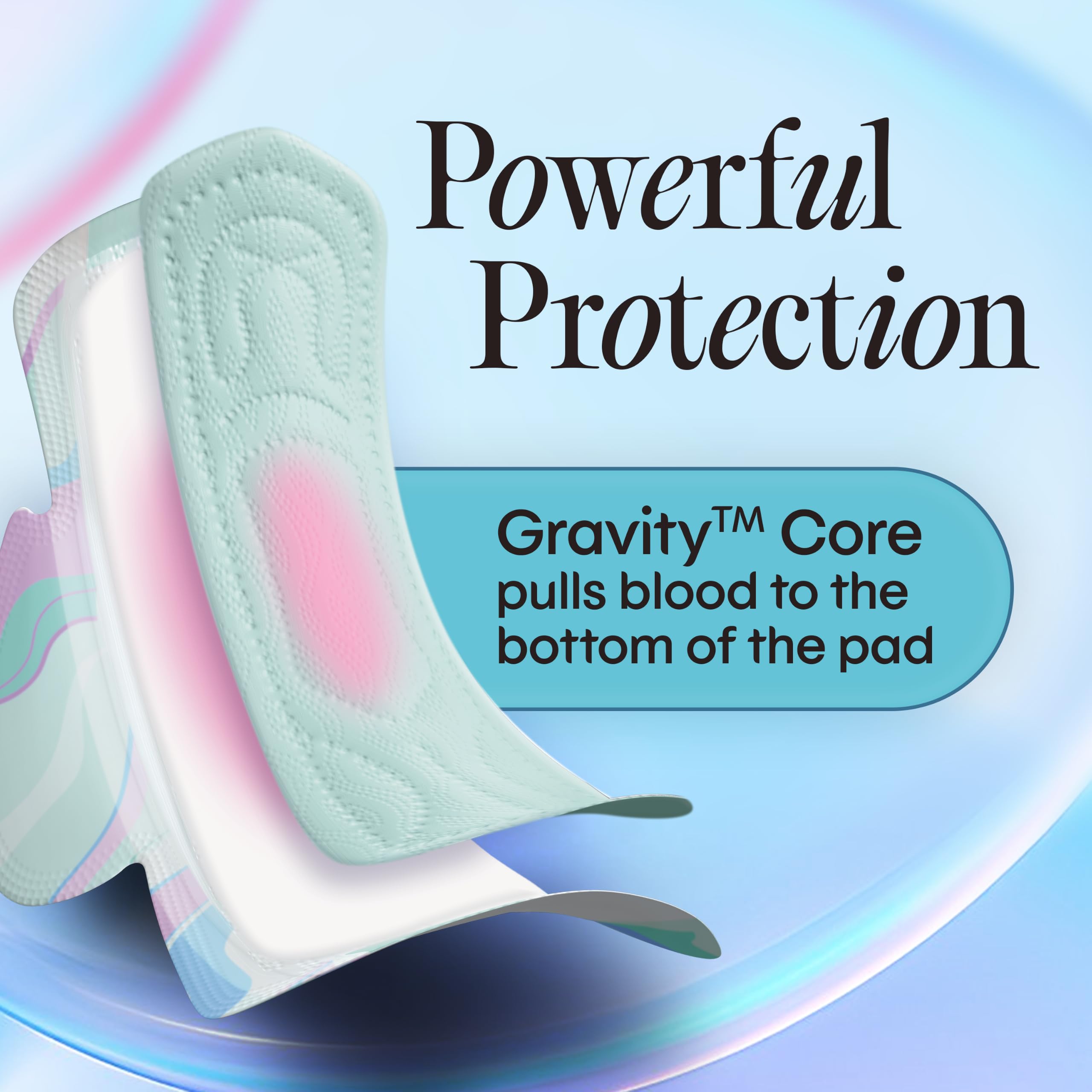 Kotex comparación de grosor ultradelgado para discreción y comodidad