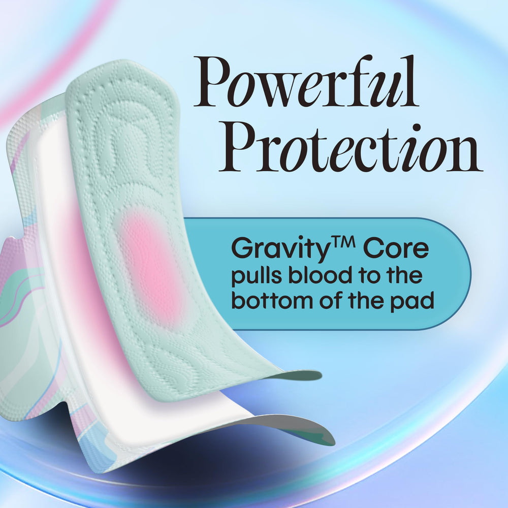 Kotex comparación de grosor ultradelgado para discreción y comodidad