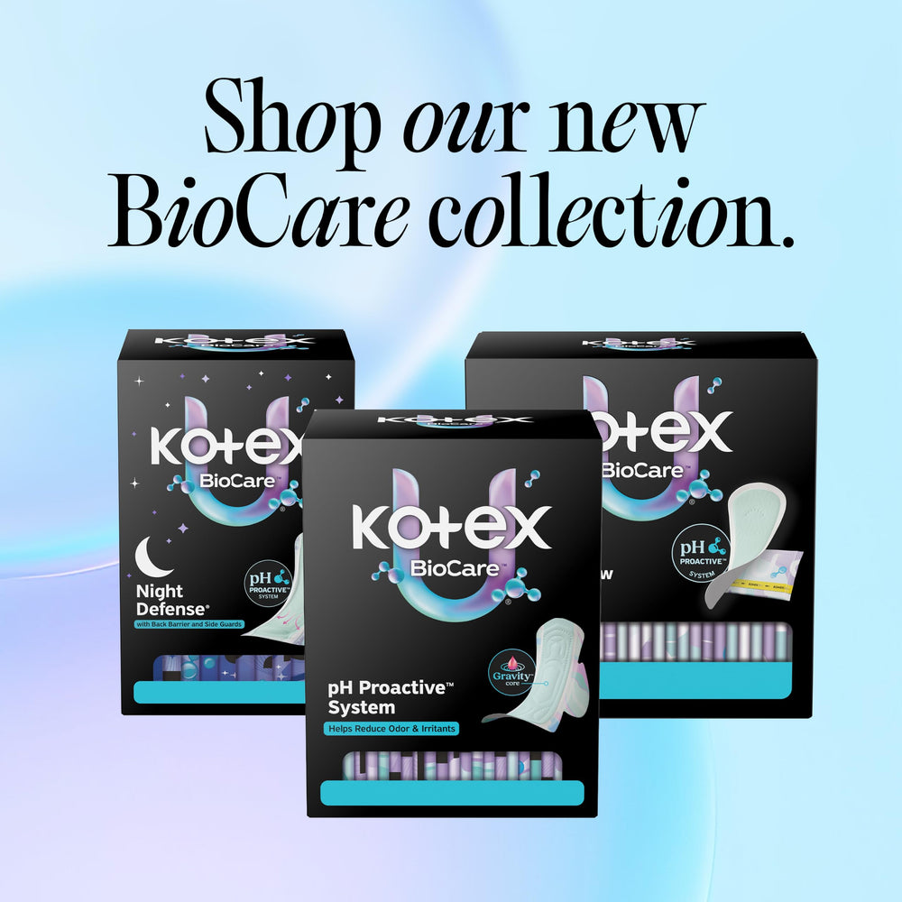 Kotex en bolso urbano lista para uso ofreciendo discreción y limpieza