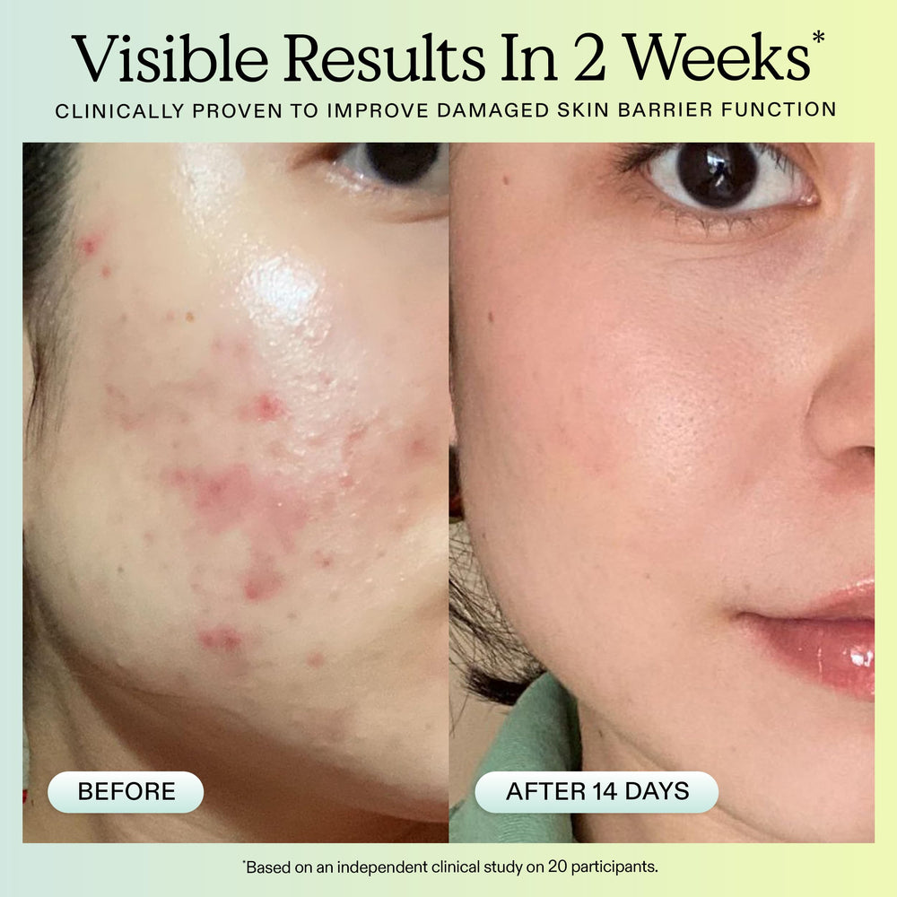 KraveBeauty botella 45 ml junto a objetos para mostrar escala real del producto