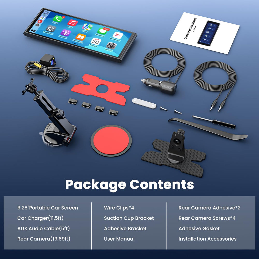 Krunia retail box with accessories and two-year warranty card