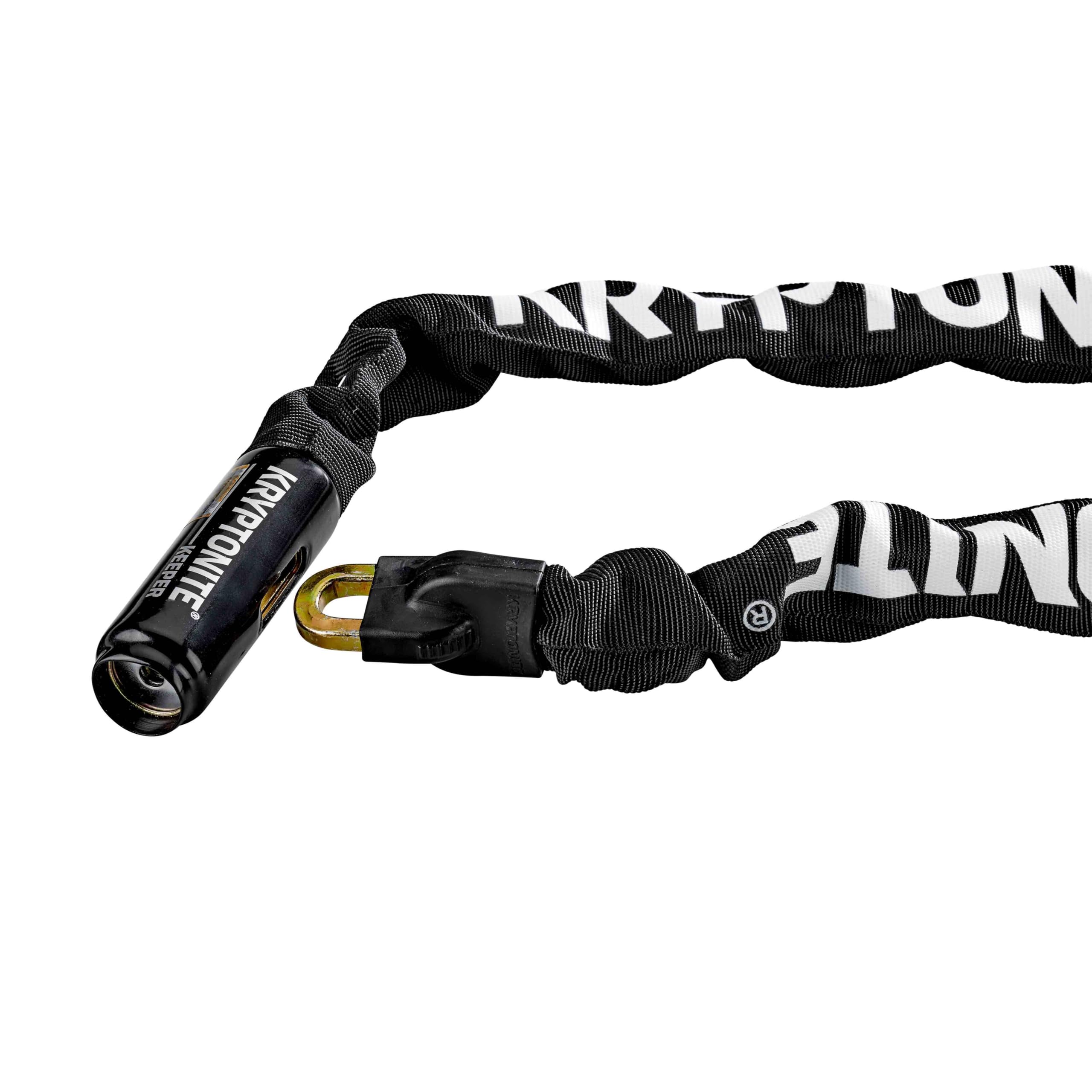 Kryptonite Keeper 785 detalle de eslabón de 7mm de acero manganeso, alta resistencia