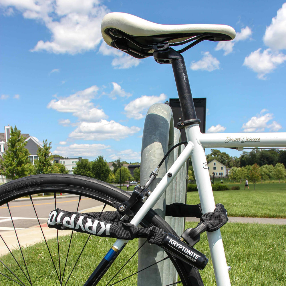 Kryptonite Keeper 785 funda de nylon protegiendo cuadro, evita rayones y humedad