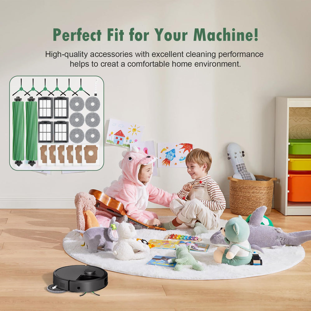 KTNAid accesorios instalados en Roomba mejorando rendimiento de limpieza