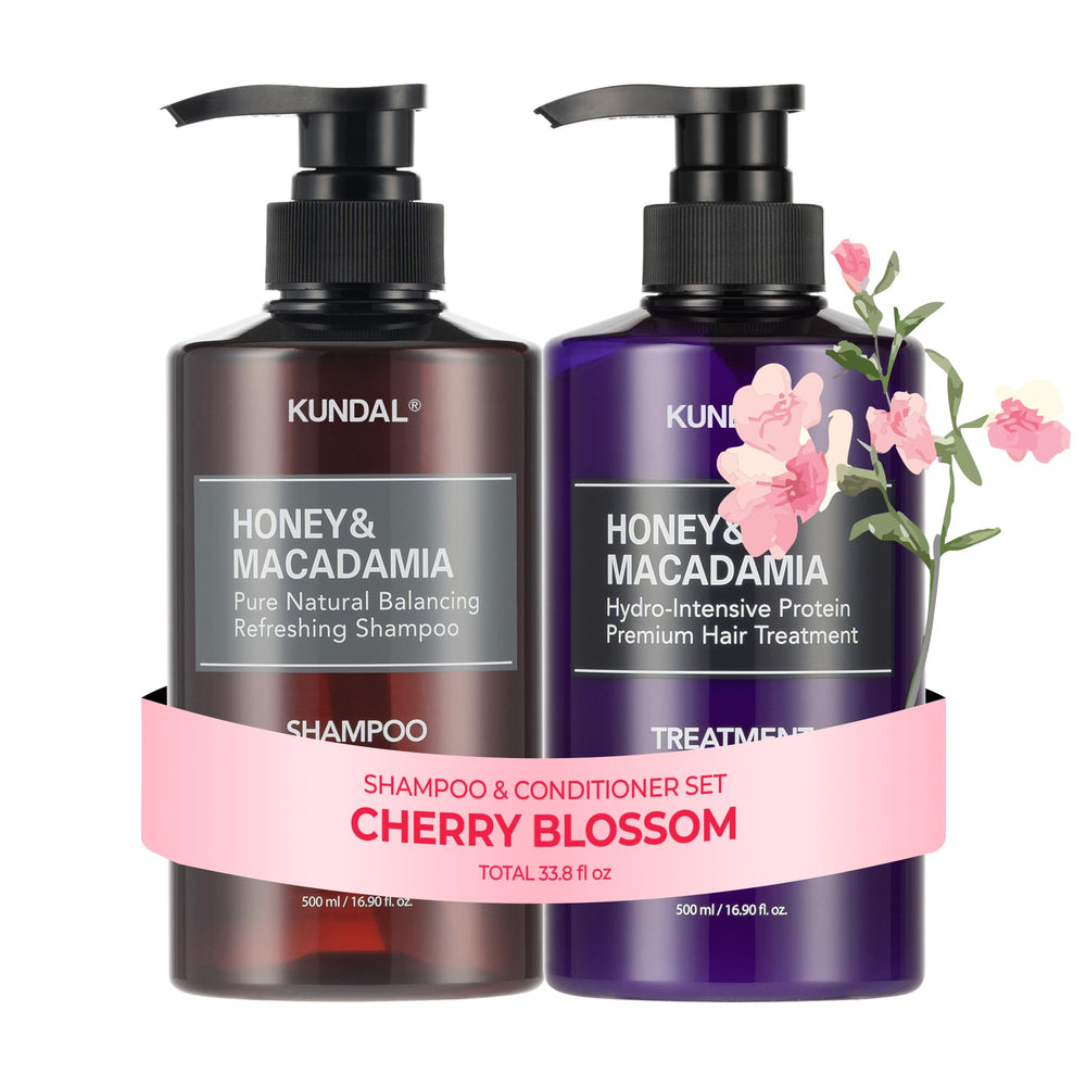KUNDAL frontal del pack Cherry Blossom mostrando diseño elegante y capacidad