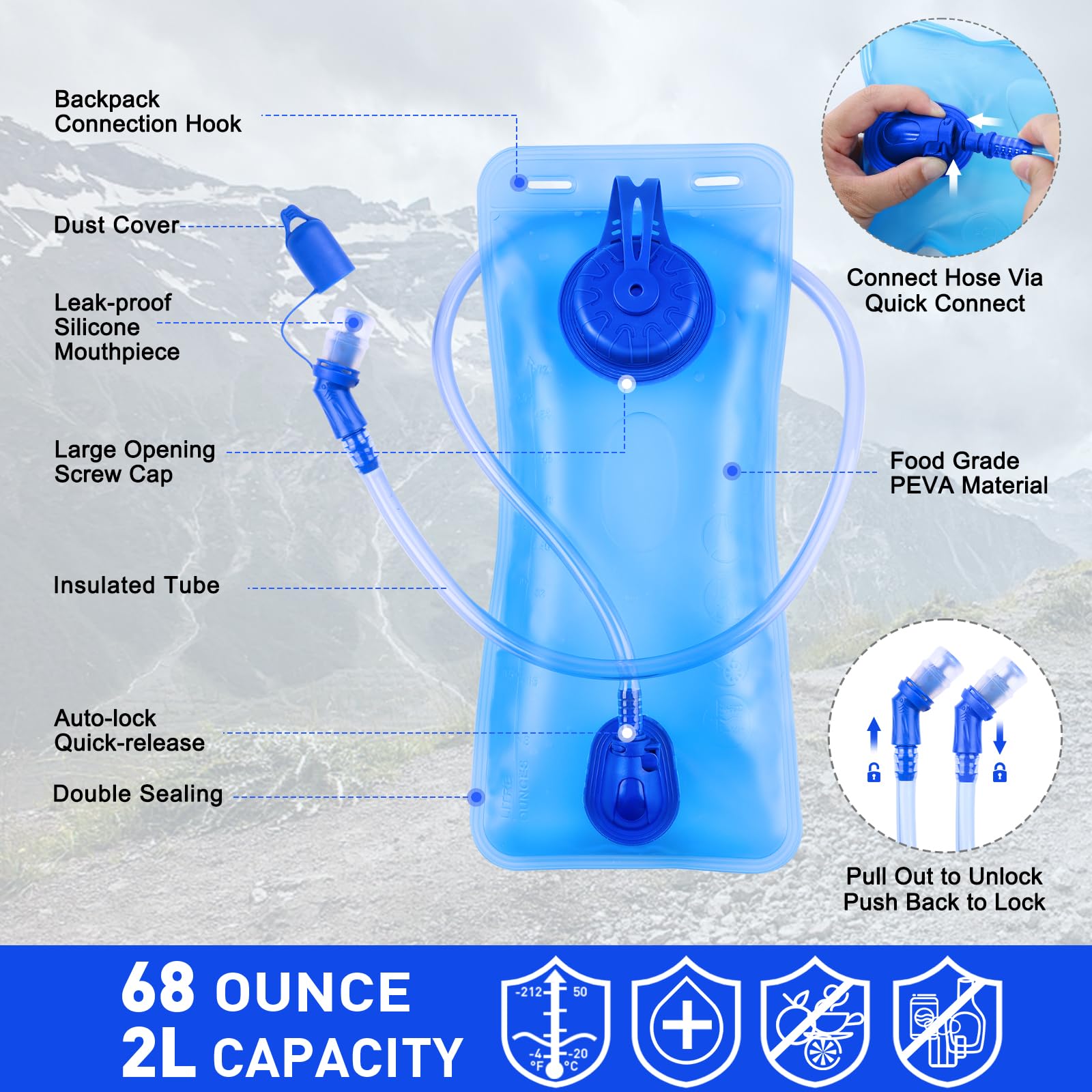 KUYOU tiras reflectantes y silbato de emergencia para más seguridad