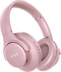 KVIDIO vista frontal del auricular mostrando diseño plegable y confort