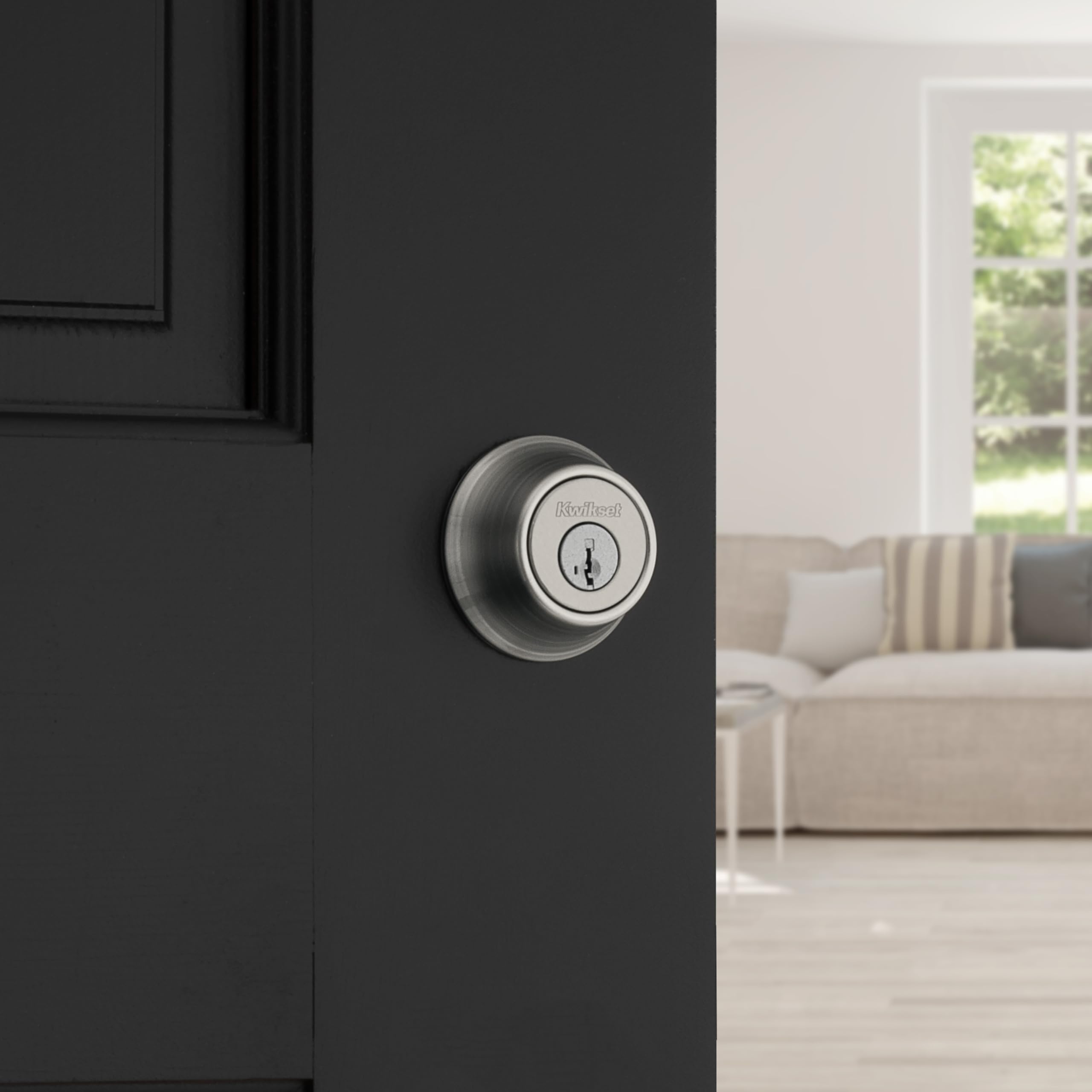 Kwikset SmartKey detalle del cilindro, permite re-codificar rápidamente