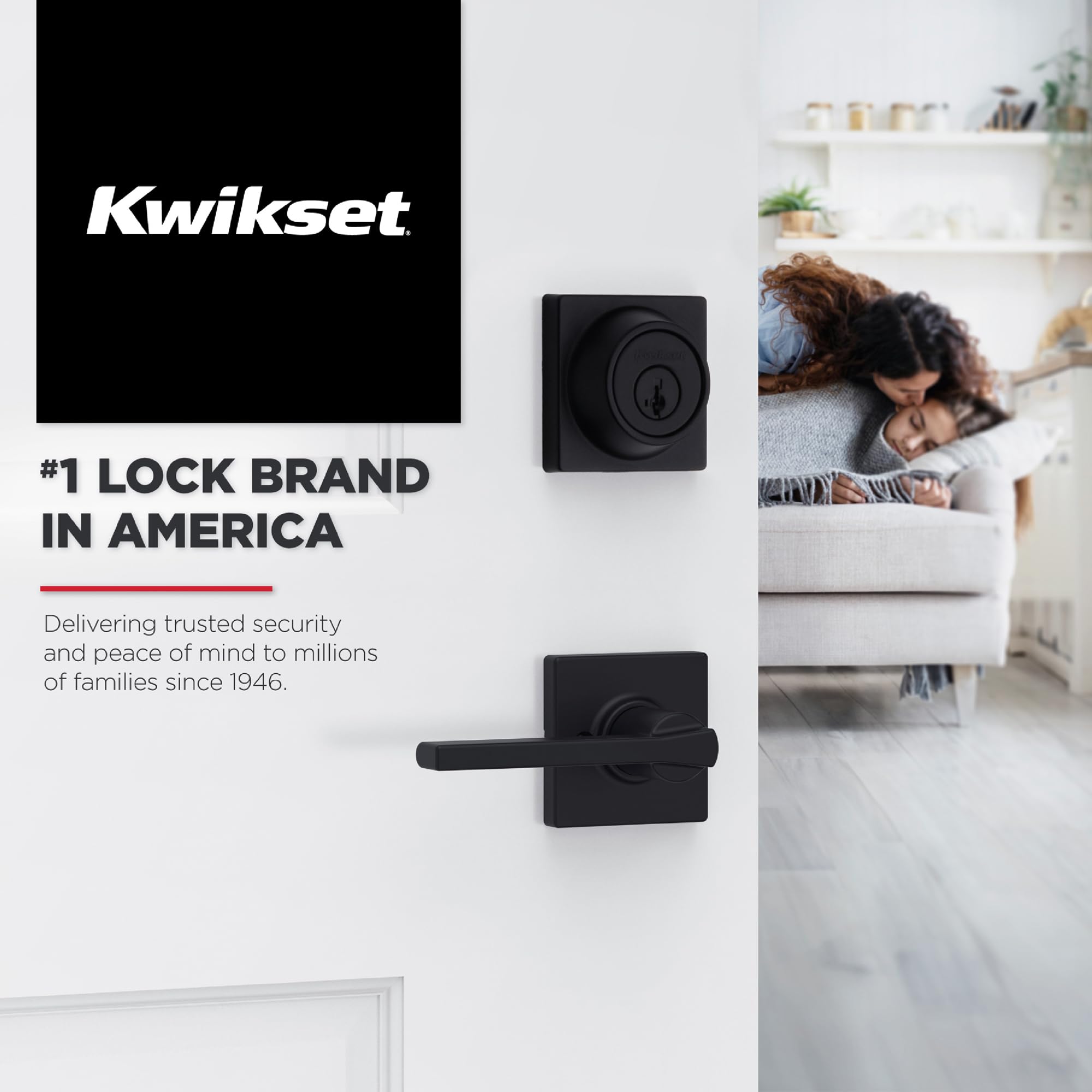 Kwikset Casey proceso de instalación con destornillador, montaje rápido
