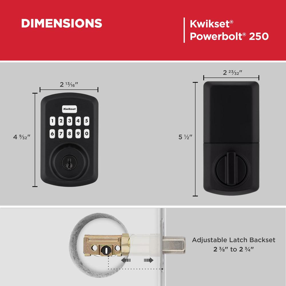 Kwikset product packaging showing included hardware and BILT app installation guide