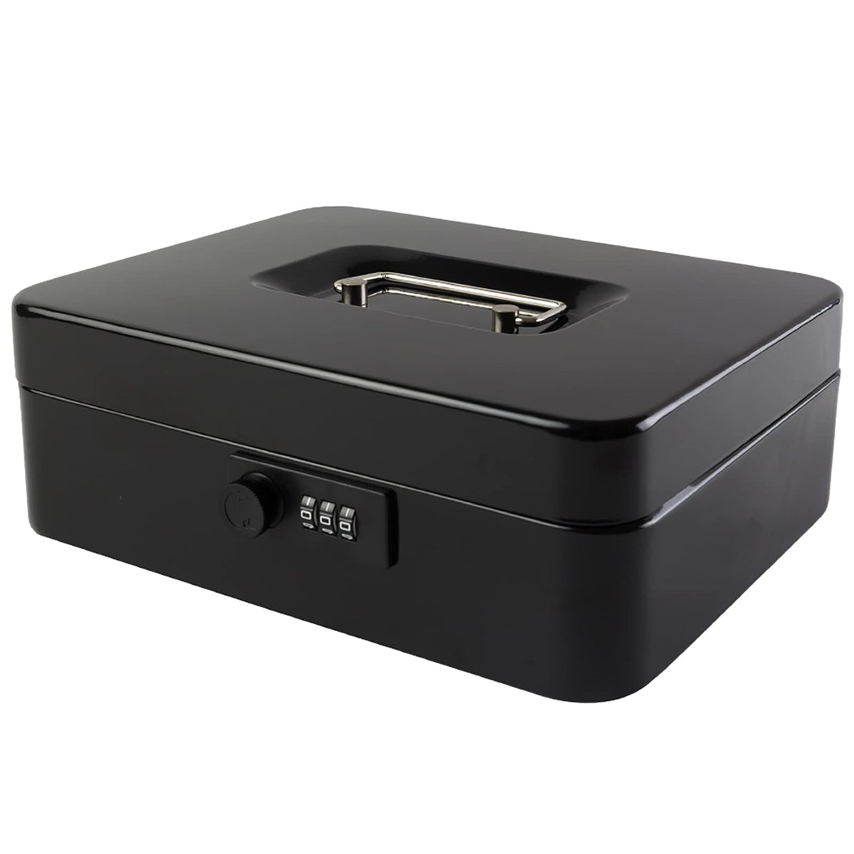 KYODOLED vista frontal de la caja metálica mostrando cierre seguro