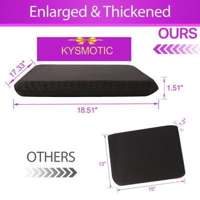 KYSMOTIC gel cushion on a car seat providing cooling comfort for drivers