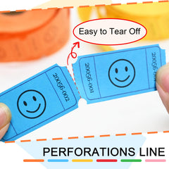 L LIKED primer plano de la perforación para separación fácil