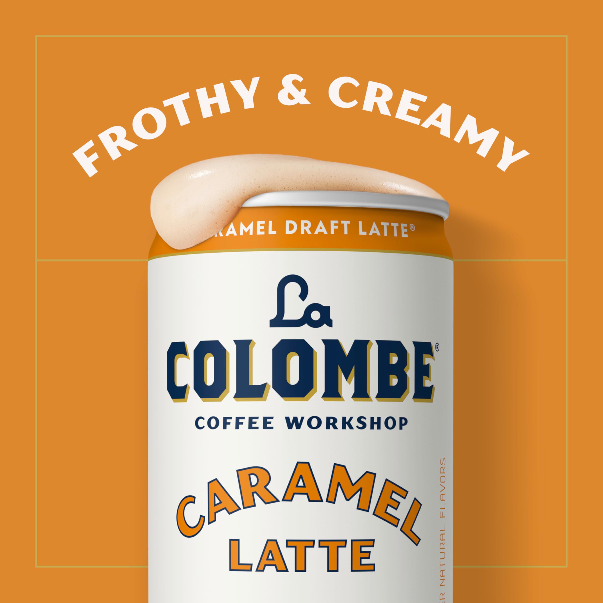 La Colombe lata sostenida en mano mostrando escala y portabilidad