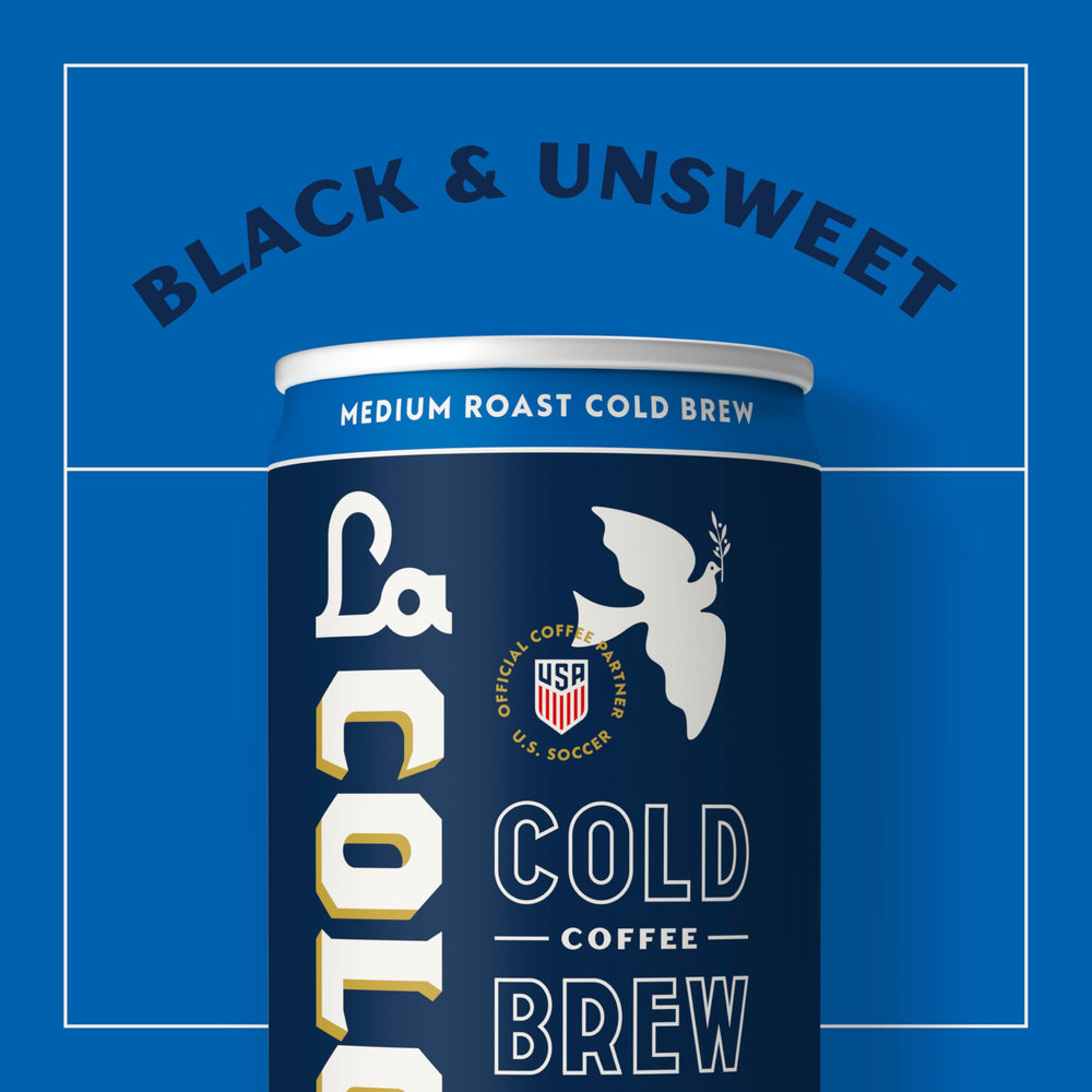 La Colombe lata en mano ideal para llevar y consumir