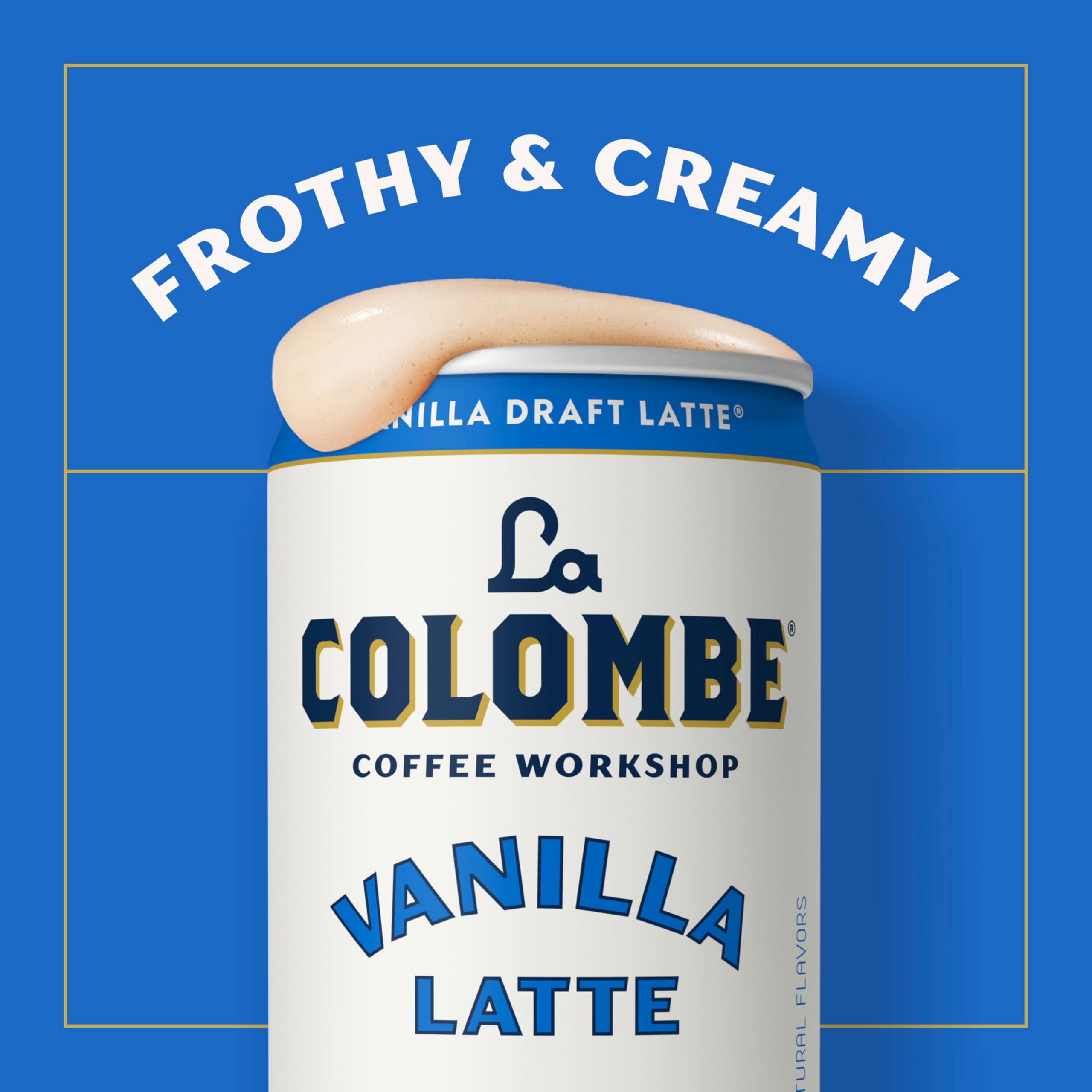 La Colombe etiqueta de ingredientes reales y poco azúcar