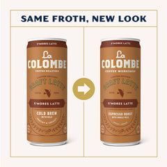La Colombe primer plano de espuma tipo draft que aporta cremosidad