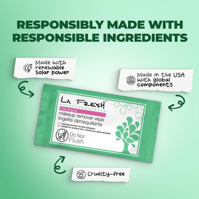 Escena de viaje con toallitas La Fresh, ideal para viajes cortos