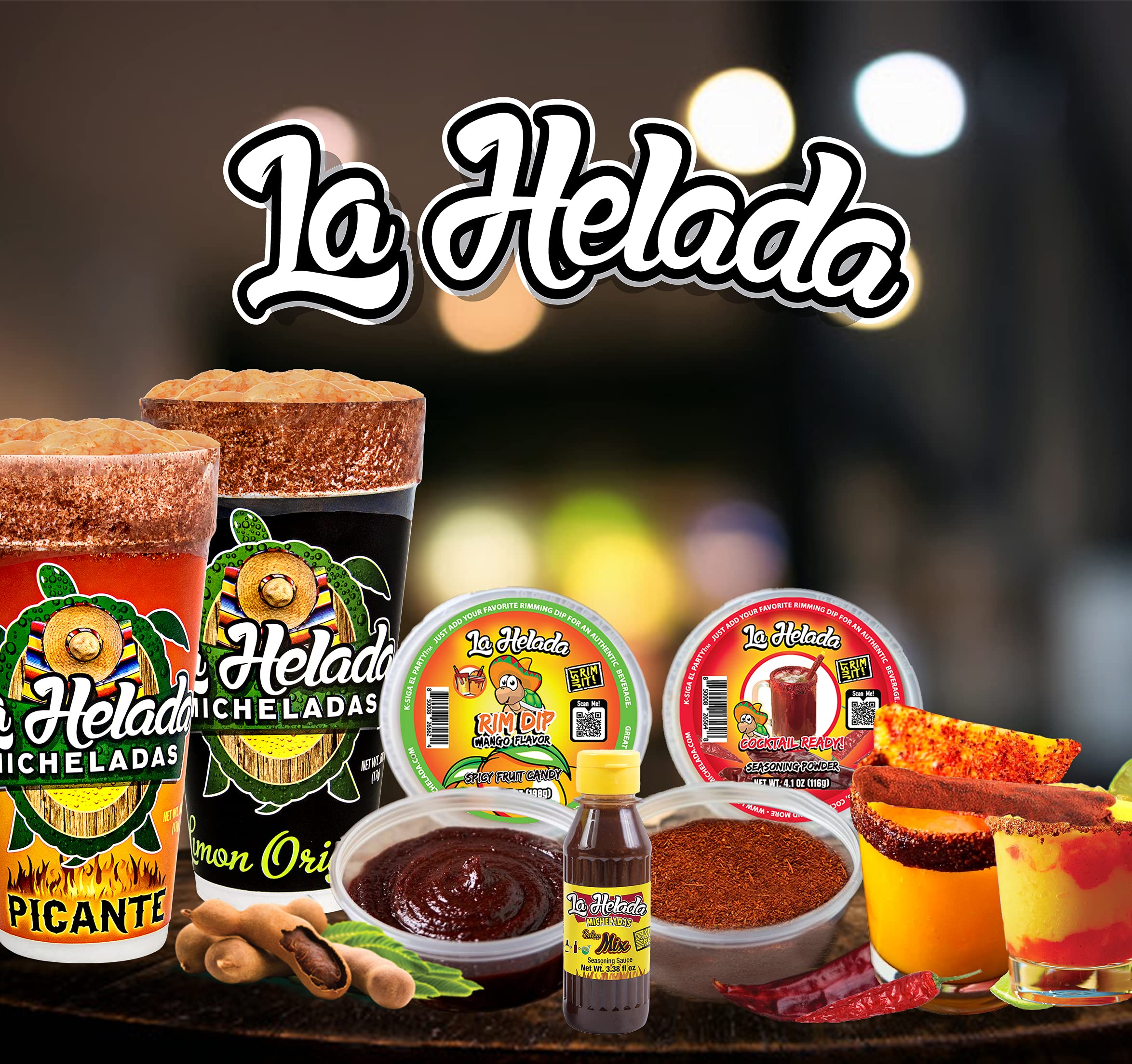 La Helada banderillas en bolsa de regalo como detalle para piñatas