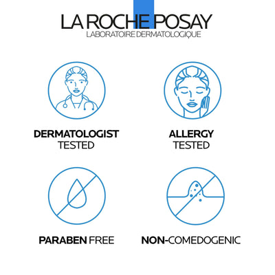 La Roche-Posay comparativa antes y después con mejora de luminosidad