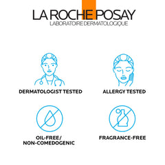 Applying La Roche-Posay Anthelios on forearm to show smooth absorption and hydrated skin