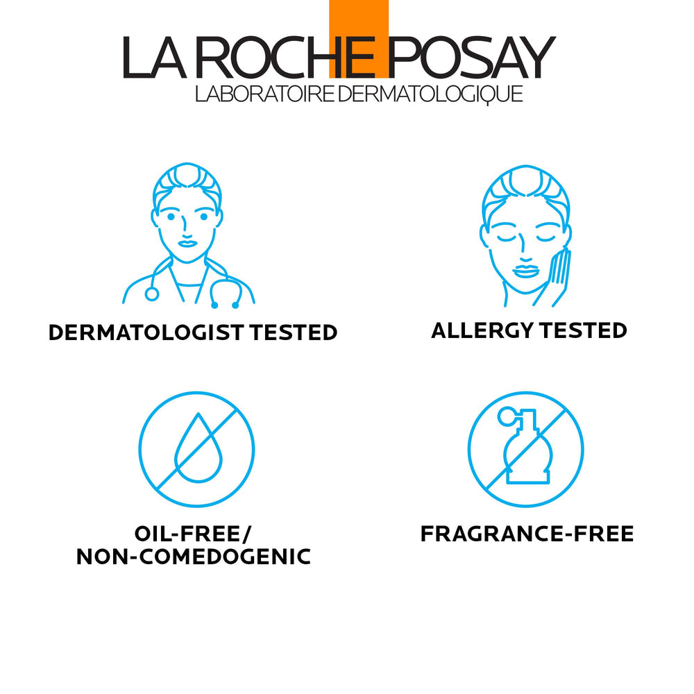 La Roche-Posay detalle del dosificador fácil y control de cantidad