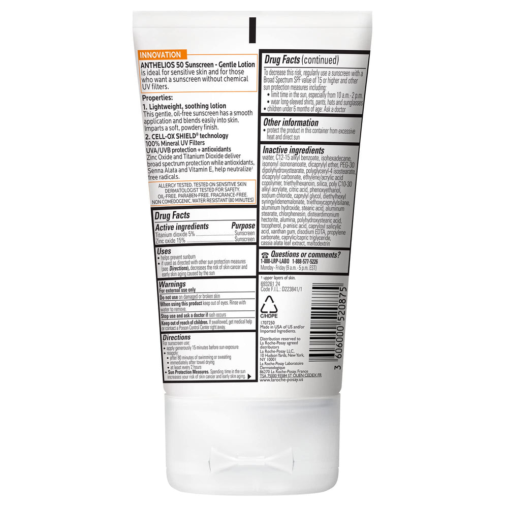 La Roche-Posay estilo de vida en playa, protector mineral resistente al agua