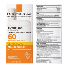La Roche-Posay textura fluida extendida para absorción rápida