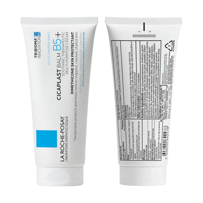 La Roche-Posay tube on bedside table indicating nightly barrier repair routine