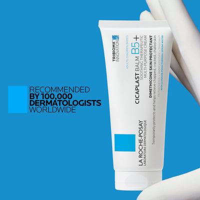 La Roche-Posay used outdoors on skin demonstrating protection from wind and cold