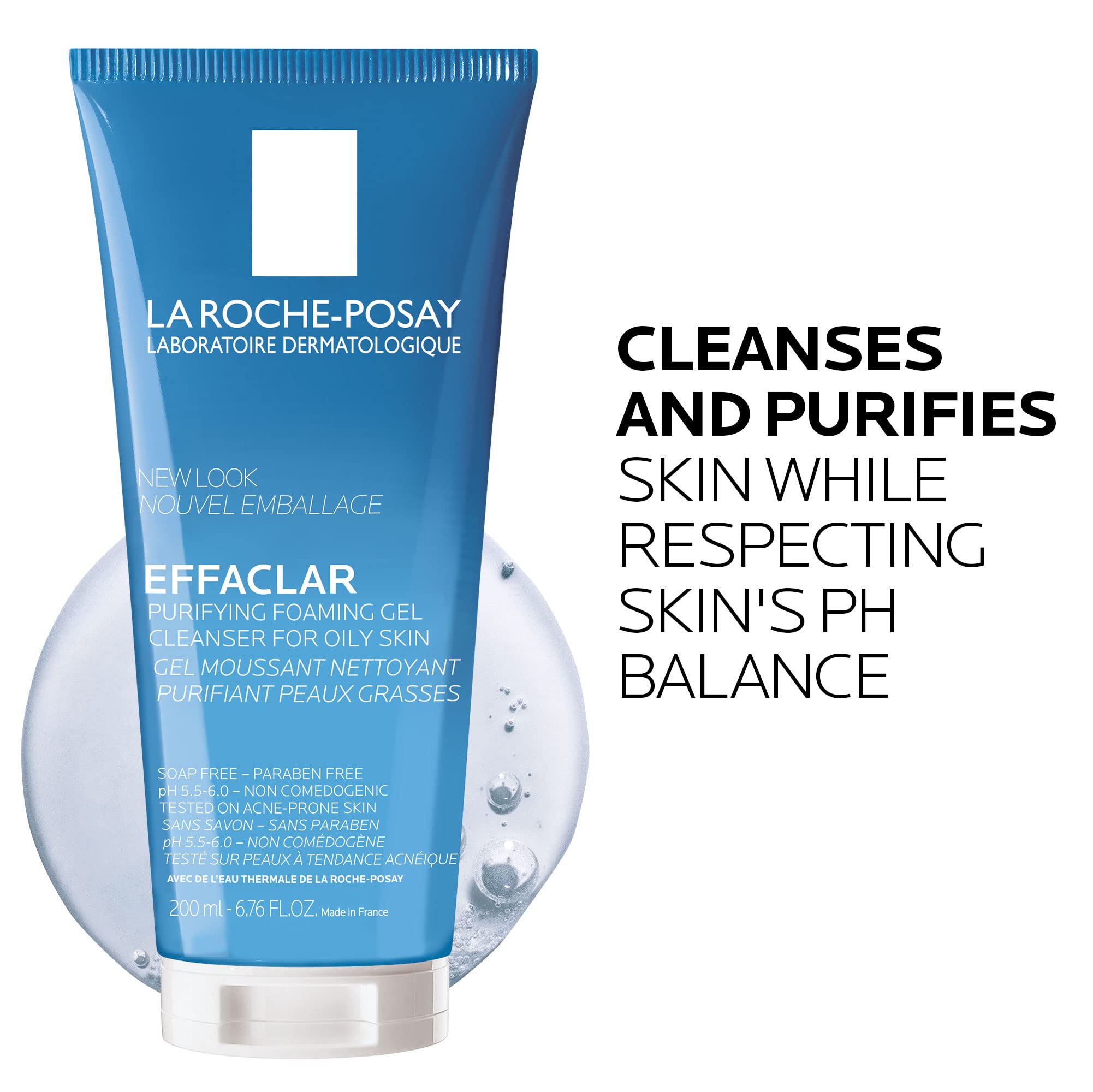 La Roche-Posay Effaclar etiqueta y lista de ingredientes clara para consumidores informados