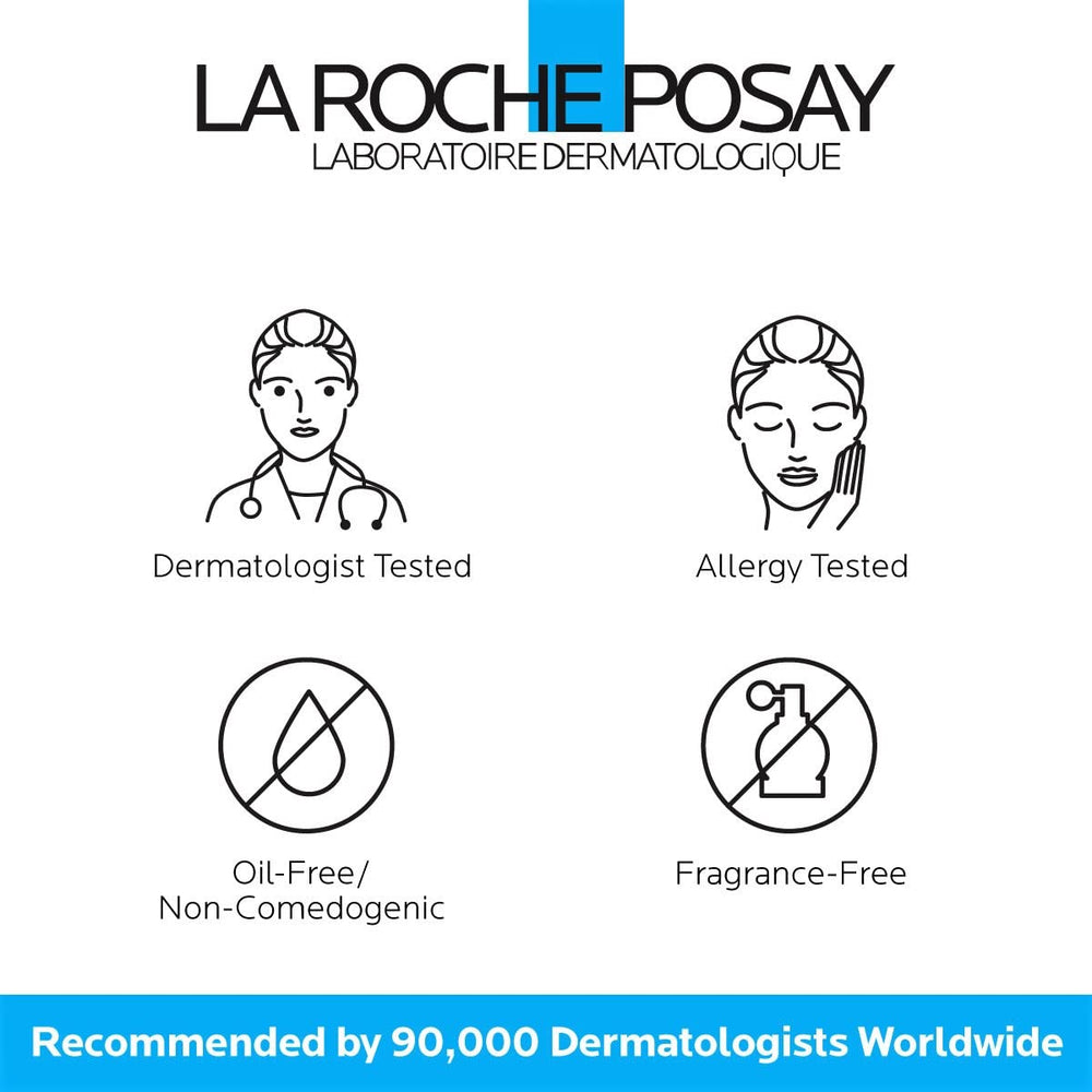 La Roche-Posay etiqueta de ingredientes destacando zinc pidolato purificante