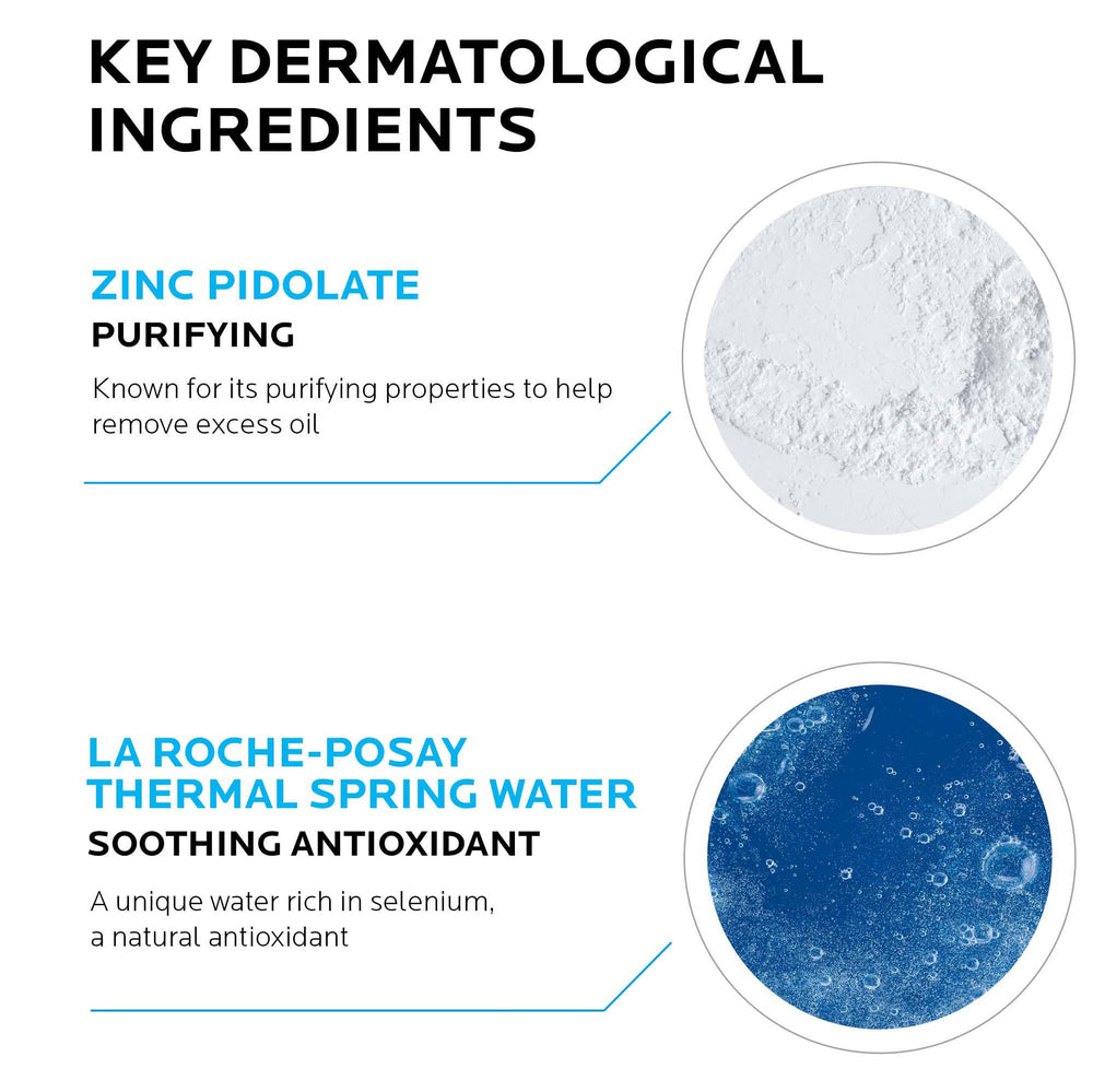 La Roche-Posay Effaclar textura de gel transformándose en espuma suave para limpieza eficaz
