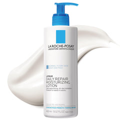 La Roche-Posay Lipikar front packaging showing bottle and label, easy identification benefit