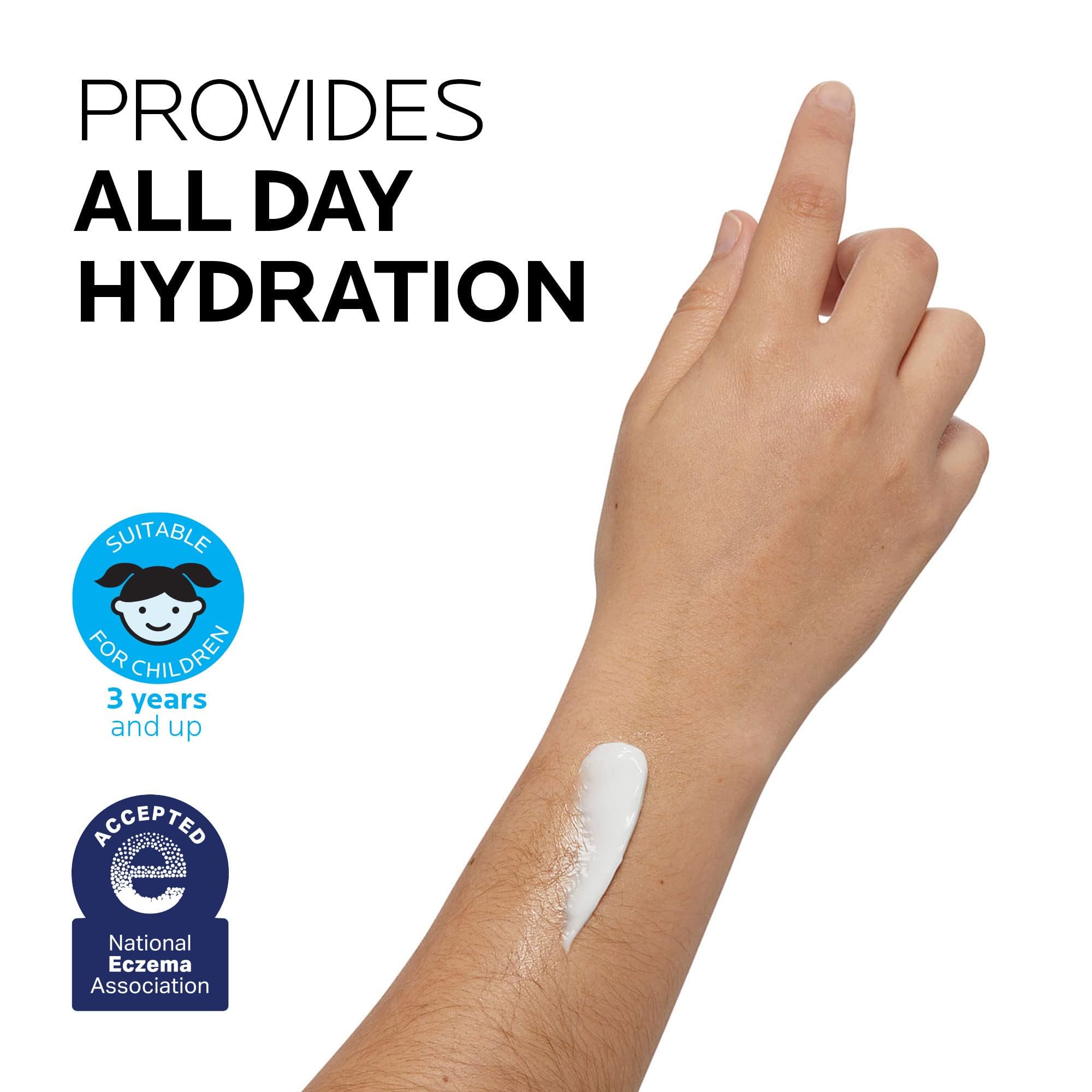 La Roche-Posay Lipikar applied to hand demonstrating fast absorption and comfort benefit