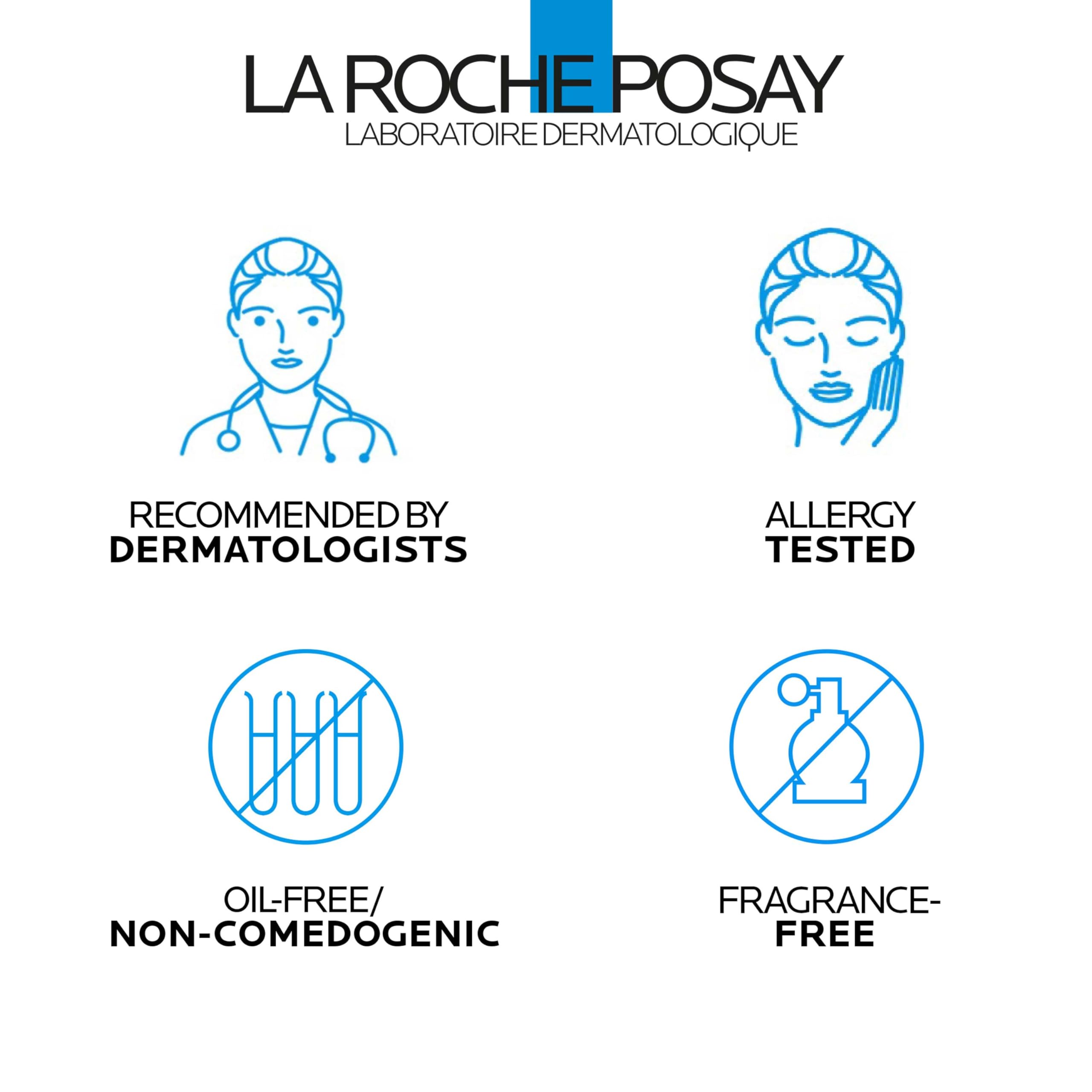 La Roche-Posay crema en manos resaltando hidratación y reparación
