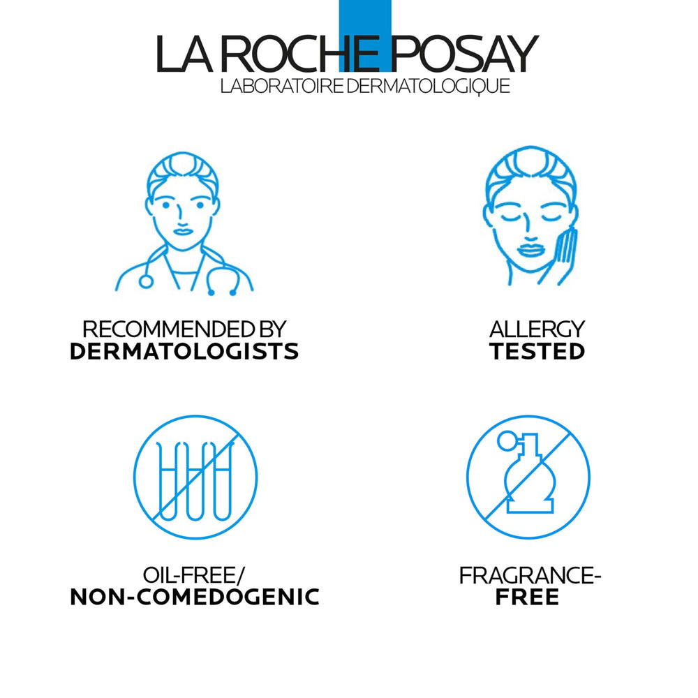 La Roche-Posay crema en manos resaltando hidratación y reparación