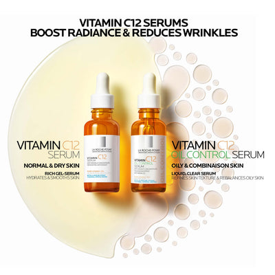 La Roche-Posay detalle del empaque que resalta la tecnología Vitamin C Guard